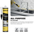 Stanley All Purpose RTV Silicone Sealant - 1x10.1 fl. oz. Gray, Window and Door Caulk,%100 Silicone Waterproof and Flexible Sealar for Kitchen & B...