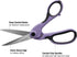 SINGER ProSeries Sewing Fabric Scissors and Craft Detail Scissors Set, Lilac Purple, Set of 2 Sewing Scissors...