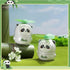 Rechargeable Mini Panda Fan, Summer Cute Animal Tabletop Decoration Portable Fan, Small Table Fan, Desk, Bedside Bookshelf, Car Mounted Small Toy ...