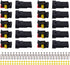 MUYI 10 Kit 3 Pin Way Waterproof Electrical Connector 1.5mm Series Terminals Heat Shrink...