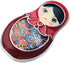 Russian Doll Brooch Lapel Scarf Pin for Women Girls, Enamel Ethnic Matryoshka Gift, Bag Badges Clothing Decoration Jewelry...