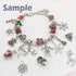 WOCRAFT 100 pcs Clasp Bail beads Charms,Bail Tube Beads, Loose Spacer Bead,Bead Hanger Charm for Jewelry Making DIY Necklace Bracelet...