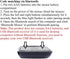 Bluetooth Arc Touch Mouse Slim and Portable Mini Wireless Computer Mouse Folding Ergonomic Optical Mice for Notebook Laptop Tablet (Bluetooth-Blac...