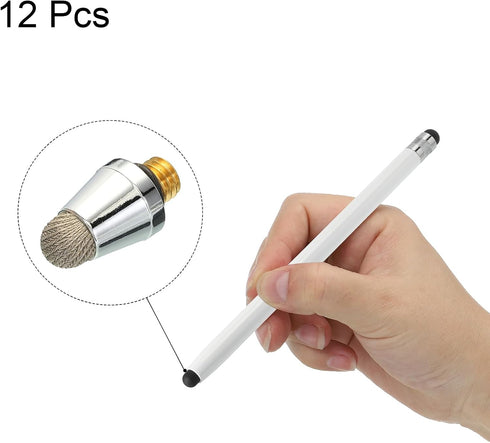 MECCANIXITY 12pcs 5mm Fine Stylus Pen Fiber Tips Universal Replacement M5 for Stylus Pen Capacitive Touch Screen Devices...