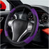 Leather Car Steering Wheel Cover, Universal 15 Inch for Car Truck SUV, Non-Slip and Breathable, Sport Style Design Odorless Steering Wheel Protect...