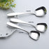 Stainless Steel Soup Spoons,Table Spoons,Dinner Spoons,Rice Spoons,Special Square Design,Mirror Polish,Small Size(6.1 Inches Length,1.53 Inches Wi...