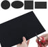 Self Adhesive Velvet Flock Backing Paper Liner for Jewelry Drawer Craft Fabric Peel and Stick Black, Soft Velvet Liner for Drawer DIY 8.27" x 157....