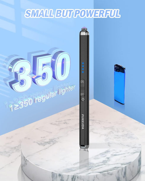 ?Upgraded? Dual Arc Electric Candle Lighter Rechargeable USB Lighter Plasma Arc Lighters for Candle (Obsidian Black)...
