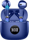 Bluetooth 5.3 Earbuds with LED Display, Bass Stereo, Noise Cancelling Mic, 40H Playback - Waterproof Sports Earphones for Android/iOS...