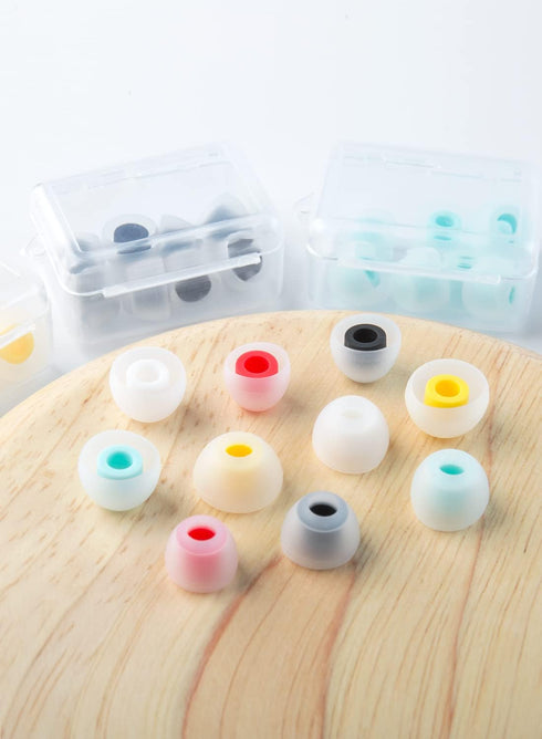 5 Pairs KBEAR 07 Ear Tips, KINBOOFI Silicone Eartips Earbuds for KZ ZST ZS10 PRO AS10 ZSN ZSN ZSN PRO X ZSN PRO ZAR ZS10 PRO X Wired Headphone (45...