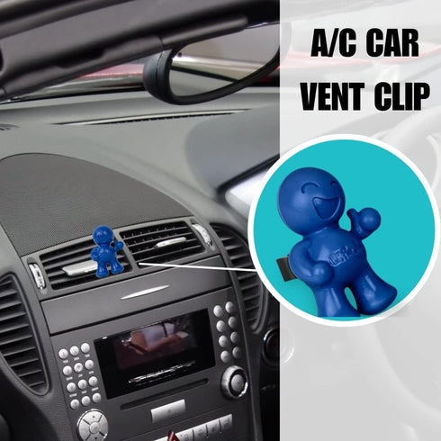 Little Joe 96403-6PK Ocean Splash Scent Car Air Freshener Clips to A/C Air Vent Uses Alcohol-Free Fragrance Oil is Non-Hazardous and Non-Toxic Pla...
