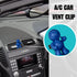 Little Joe 96403-6PK Ocean Splash Scent Car Air Freshener Clips to A/C Air Vent Uses Alcohol-Free Fragrance Oil is Non-Hazardous and Non-Toxic Pla...