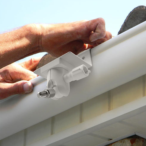 Holicfun Gutter Mount with Silicone Skin Kit for eufyCam 3 - White...