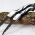Folding Pruning Hand Saw 10 Inch Blades with SK5 Steel Blade for Tree Trimming, Camping, Gardening, Hunting, Cutting Wood, PVC, Bone with Ergonomi...