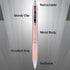 Pilot, G2 Limited Premium Gel Roller Pen, Fine Point 0.7 mm, Rose Gold Barrel, Black Ink...