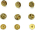 Butterfly Clutch Tie Tacks Pin Backs with Blank Pins for DIY Craft (Gold 50 Pairs)...
