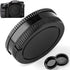 Camera Body Cap and Lens Rear Cap Cover Replacement for Sony Alpha A-Mount/Minolta AF Mount Lens,2 Packs...