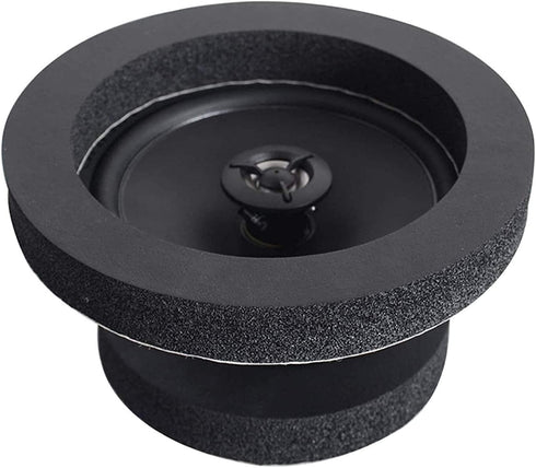 RDBS 6" 6.5" 6.75" Car Speaker Foam Rings Universal Self Adhesive Speaker Fast Rings Sponge Bass Blocker Kit Waterproof High Rebound EVA Foam Spea...
