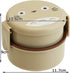Skater My Neighbor Totoro 2 Tier Round Bento Lunch Box with Folk (17oz) - Authentic Japanese Design - Microwave Safe - Brown...