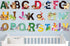 DEKOSH Animal Alphabet Kids Wall Decals - Peel & Stick Educational Baby Stickers for Playroom, Classroom Decoration...