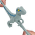 Heroes of Goo Jit Zu Jurassic World - Chomp Attack Stretch Blue Velociraptor Action Figure, Multicolor...