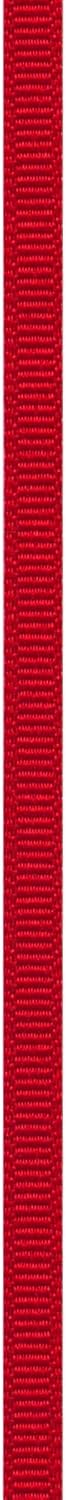 Berwick Offray 1/4" Grosgrain Ribbon, Red, 100 Yards...