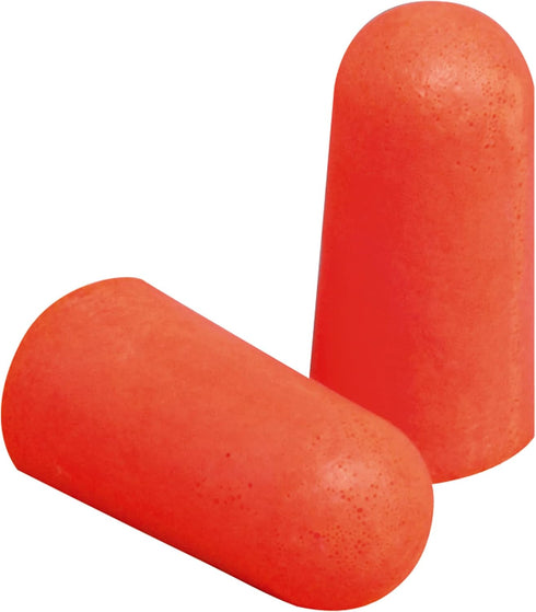 3M Disposable Earplugs, 7 Pairs (14 Total Plugs), Noise Reduction Rating (NRR) 32 dB, Easy To Insert & Remove, Expandable & Contoured For Comforta...