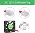60mm by 60mm by 15mm 6015 12V DC 0.10A Ball Bearing Brushless Cooling Fan 2pin AV-F6015MB UL TUV...
