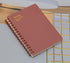 Yansanido Spiral Notebook, 8 Pcs 4 Color A6 Size Thick Plastic Hardcover 8mm Ruled Paper 80 Sheets (160 Pages) Journal for School and Office Suppl...