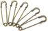 Honbay 30PCS 5cm/2Inch Brooches Heavy Duty Safety Pins for Blankets, Sweaters, Shawls, Kilts, Crafts (Bronze)...