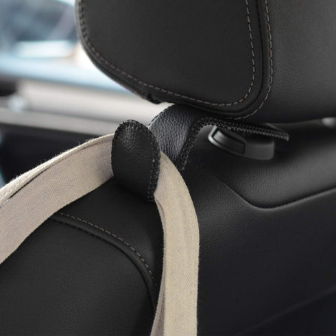 MECHCOS Car Seat Headrest Hooks for Car Back Seat Organizer Hanger Storage Hook Holder for Car SUV Organization Purse Shopping Groceries Bag Handb...