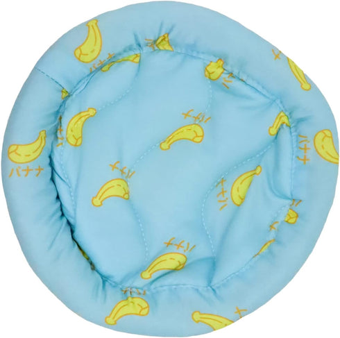 1 Pc Circular Summer Cooling Hamster Bed, Comfortable Sleep Mat Pad Cushion for Hamster/Hedgehog/Squirrel/Mice/Rats/Squirrel/Guinea Pig and Other ...