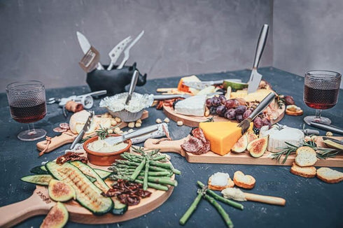 BOSKA Stainless Steel Cheese Knife - Copenhagen Nr.3 For All Types of Cheese - Multi-Functional Cheese Slicer - Handheld Slicer - Silver Non-Stick...