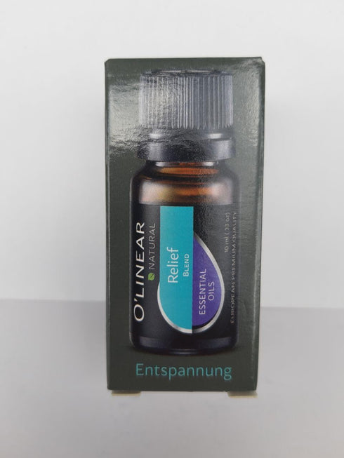 Relief Essential Oil Therapeutic Grade 10ml Stress Away Blend Essential Oils, Aromatherapy Diffuser Pure Essential Oil Blend, Self Care Destress G...