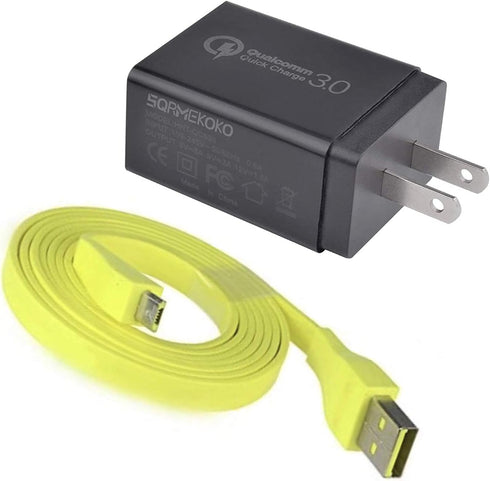 Quick Charger Cable Adapter Compatible with Ultimate Ears UE BOOM MEGABOOM Wireless Speaker...