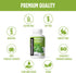 STAY ALIVE Pure Moringa Capsules, 20000mg Equivalent, 120 Vegan Moringa Pills, Immune, Digestive & Body Support, Green Superfood with Extra Streng...