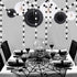 Cheerland Black White Party Decorations Hanging Paper Fans Garland Kit Wedding Halloween Birthday Baby Shower Casino Gothic Decor Spooky Haunted H...
