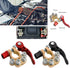 Car battery terminal connectors,2Pcs 4 Way Quick Disconnect Release Terminal Clip,Car Marine battery Terminal Clamps with Allen Wrench for SAE/JIS...