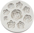 Rose Flower Silicone Mold Flower Fondant Chocolate Candy Molds For Flower Cake Decoration Cupcake Topper Sugar Craft Polymer Clay Gum Paste...