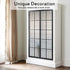 Privacy Window Film Decoration, Heat Control Window Tint for Home, Static Cling Glass Door Covering Window Sticker Removable Non-Adhesive UV Block...