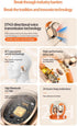Wireless Ear Buds with Silicon Ear Loops,30hrs Playtime,Bluetooth 5.3 OWS Over Ear Sport Headphones with Hooks,3D HiFi Stereo,Microphone,siri Supp...