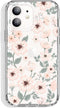 Case for iPhone 12 and iPhone 12 Pro 6.1 Inch Case Clear with Design, Soft Slim TPU Cover + Hard PC Bumper of Shockproof Protection Case for Women...