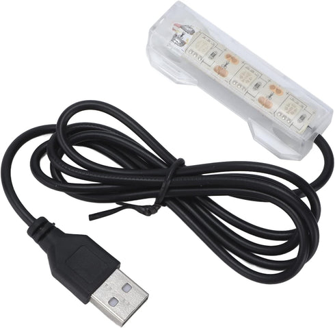 1Pc Blue Light Small Aquarium Led Light, Multicolor Led Fish Tank Light for Freshwater Plants Aquarium Accessories Aquarium Lights...