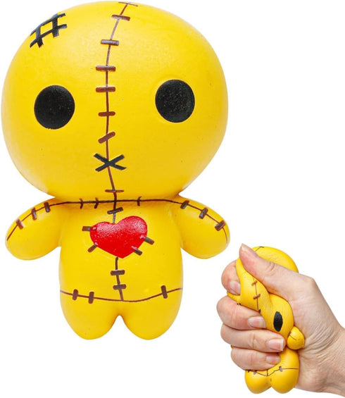Anboor 4.7 Inches Voodoo Dolls Squishies Ghost Doll Halloween Kawaii Soft Slow Rising Scented Squishies Stress Relief Kids Toys Children's Day...