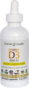 Eniva Health Liquid Vitamin D (D3) | Dr. Formulated for Rapid Absorption (120 mL)...