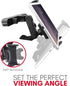 Macally Car Headrest Tablet Holder, Adjustable iPad Car Mount for Kids in Backseat, Compatible with Devices Such as iPad Pro Air Mini, Galaxy Tabs...