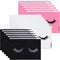 60PCS Eyelash Aftercare Bags,Eyelash Makeup Bags,Empty Eyelash Cosmetic Pouches,Multipurpose Lash Bags,Eyelash Pattern Zipper Pouch Toiletry Bag L...