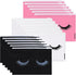 60PCS Eyelash Aftercare Bags,Eyelash Makeup Bags,Empty Eyelash Cosmetic Pouches,Multipurpose Lash Bags,Eyelash Pattern Zipper Pouch Toiletry Bag L...