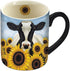 Lang Surrounded by Sunflowers Mug by Lowell Herrero, 14 oz., Multicolored...