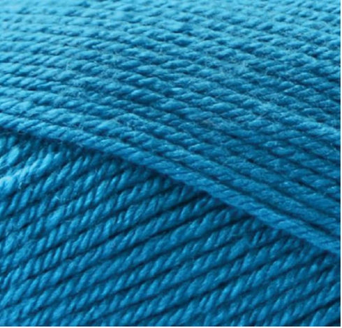 Premier Yarns Everyday DK Anti-Pilling Yarn - 3.5 Oz - #3 Light Weight - 3 Pack Bundle with Bella's Crafts Stitch Markers (Bright Blue)......